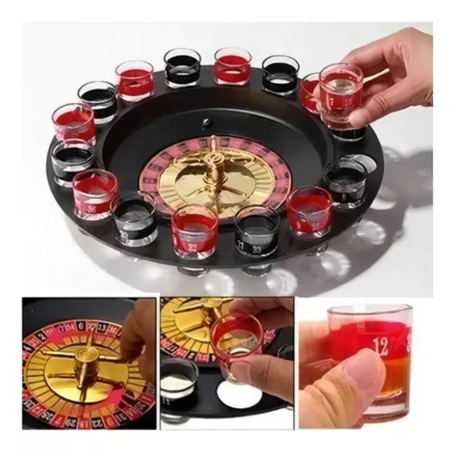 Miniatura 2 de Ruleta De Tragos Shots Con Copas Jugar